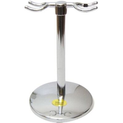 MERKUR Dovo Stand For Razor And Brush, Only Chromeplated, Polished 300 ml MERKUR Dovo Stand For Razor And Brush, Only Chromeplated, Polished 300 ml