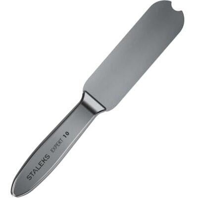 Staleks Pro Expert Manche en acier inoxydable pour limes adhésives et limes pochettes jetables (Manche de râpe à pied droit) Staleks Pro Expert Manche en acier inoxydable pour limes adhésives et limes pochettes jetables (Manche de râpe à pied droit)