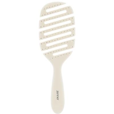 Zenner Brosse Démêlante Flexible en Plastique Recyclé Tous Cheveux Poils en nylon avec bouts arrondis pour un brossage doux, compatible extensions, cheveux bouclés, secs ou mouillés. Zenner Brosse Démêlante Flexible en Plastique Recyclé Tous Cheveux Poils en nylon avec bouts arrondis pour un brossage doux, compatible extensions, cheveux bouclés, secs ou mouillés.
