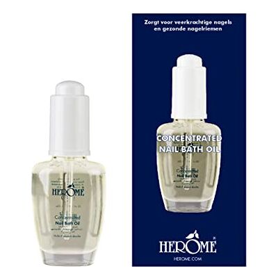 Herome Huile De Bain Pour Ongles Renforce Et Nourrit Les Ongles Et Hydrate Les Cuticules (Concentrated Nail Bath Oil) 30ml Herome Huile De Bain Pour Ongles Renforce Et Nourrit Les Ongles Et Hydrate Les Cuticules (Concentrated Nail Bath Oil) 30ml
