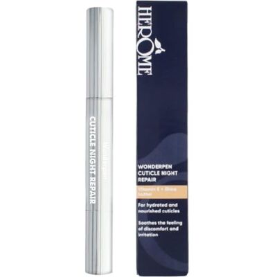 Herome Stylo Magique Pour Cuticules 'Wonder Pen' Sérum Anti-inflammatoire Répare, Nourrit Et Hydrate Vos Cuticules (Cuticle Night Repair) 19 gr Herome Stylo Magique Pour Cuticules 'Wonder Pen' Sérum Anti-inflammatoire Répare, Nourrit Et Hydrate Vos Cuticules (Cuticle Night Repair) 19 gr
