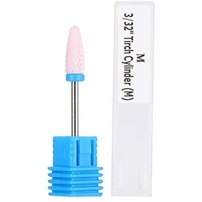 Sonew Céramique forets à ongles, foret de tête de meulage de forme de cylindre pour le polissage de clou outils de manucure peu de foret de manucure (5 types)(22ST) Sonew Céramique forets à ongles, foret de tête de meulage de forme de cylindre pour le polissage de clou outils de manucure peu de foret de manucure (5 types)(22ST)