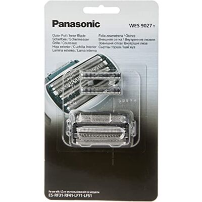 Panasonic WES9027Y1361 Lames de Rechange pour Rasoirs Electriques ES-RF41, ES-RF31, ES-LF71, ES-LF51, Lot Mixte, Système à 4 Lames, Acier Japonais Inoxydable Avancé, Résistant à l'Eau Panasonic WES9027Y1361 Lames de Rechange pour Rasoirs Electriques ES-RF41, ES-RF31, ES-LF71, ES-LF51, Lot Mixte, Système à 4 Lames, Acier Japonais Inoxydable Avancé, Résistant à l'Eau