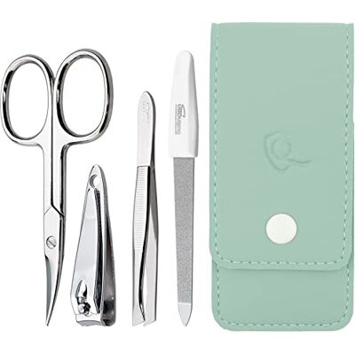 marQus Set de manucure 4 pièces Set de voyage avec lime de Solingen Set de soins des ongles Set de ciseaux à ongles et set d'ongles marQus Set de manucure 4 pièces Set de voyage avec lime de Solingen Set de soins des ongles Set de ciseaux à ongles et set d'ongles