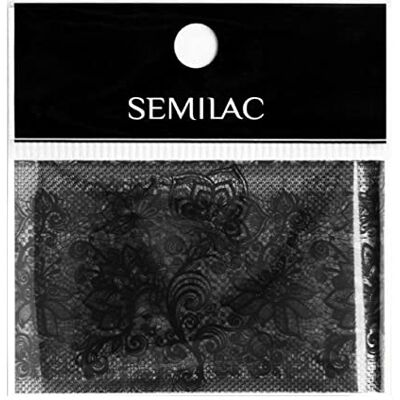 Semilac 06 Nail transfer foil Black Lace Semilac 06 Nail transfer foil Black Lace