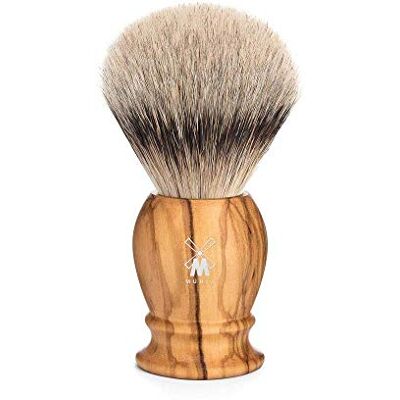MÜHLE 091h250 Blaireau CLASSIC pur argenté (silvertip badger) Ø 21 mm, monture olivier MÜHLE 091h250 Blaireau CLASSIC pur argenté (silvertip badger) Ø 21 mm, monture olivier