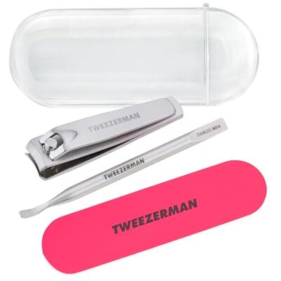 Tweezerman Mini kit de soin des ongles néon Tweezerman Mini kit de soin des ongles néon