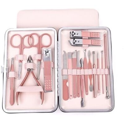 HPTHLY Coupe-ongles en acier inoxydable Ensemble complet d'outils de manucure Coupe-ongles Pour une utilisation spéciale HPTHLY Coupe-ongles en acier inoxydable Ensemble complet d'outils de manucure Coupe-ongles Pour une utilisation spéciale