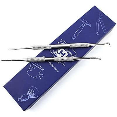 Haryali London Lifter à double extrémité pour ongles incarnés et lime à ongles : un indispensable pour des ongles d'orteils douloureux Haryali London Lifter à double extrémité pour ongles incarnés et lime à ongles : un indispensable pour des ongles d'orteils douloureux