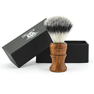 Haryali London Tout Nouveau Blaireau Êtes Cheveux Synthétiques Brosse de Rasage Rose en Bois Brosse Haryali London Tout Nouveau Blaireau Êtes Cheveux Synthétiques Brosse de Rasage Rose en Bois Brosse