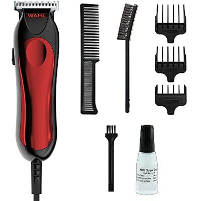 Wahl T-Pro Tondeuse à barbe filaire T-Blade pour homme, rasoir pour homme, coupe de cheveux afro, tondeuses à barbe avec fil, tondeuse à barbe de cheval, détails et contours, ensemble de toilettage Wahl T-Pro Tondeuse à barbe filaire T-Blade pour homme, rasoir pour homme, coupe de cheveux afro, tondeuses à barbe avec fil, tondeuse à barbe de cheval, détails et contours, ensemble de toilettage