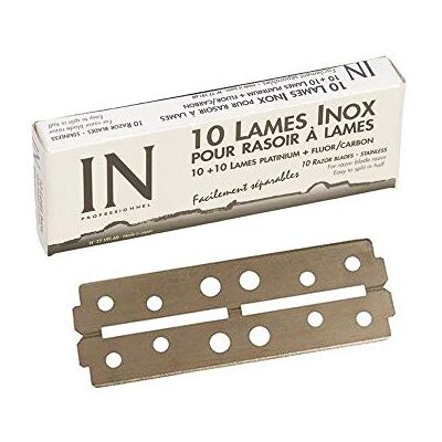 Sibel 10 lames de rasoir de rechange pour rasoir Styling en double Sibel 10 lames de rasoir de rechange pour rasoir Styling en double