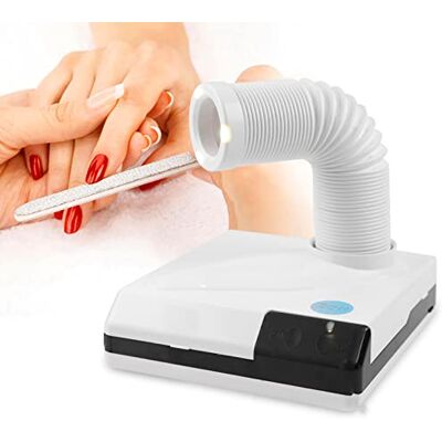 Sonew Collecteur D'aspiration de Poussière de Puissance Forte de 60W 2-en-1, Manucure de Nettoyage de Collecteur de Poussière D'ongle pour le Meulage des Ongles Ou des Ongles de Doigt(Blanc) Sonew Collecteur D'aspiration de Poussière de Puissance Forte de 60W 2-en-1, Manucure de Nettoyage de Collecteur de Poussière D'ongle pour le Meulage des Ongles Ou des Ongles de Doigt(Blanc)