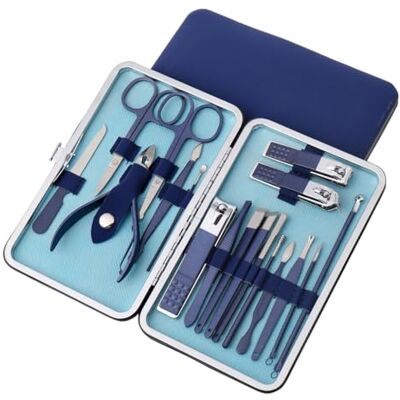 Aioneer Coupe-ongles pliable en acier inoxydable Pour réparation et pédicure Aioneer Coupe-ongles pliable en acier inoxydable Pour réparation et pédicure