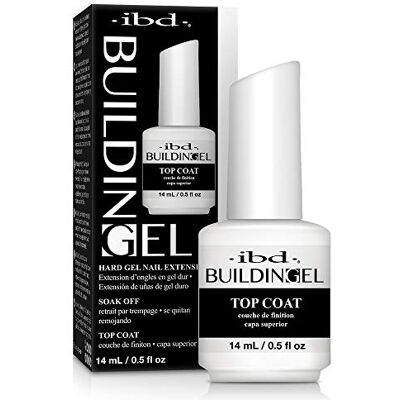 IBD Building Gel Top Coat 1 pièce (14 ml) – Fabriqué aux États-Unis – Gel de construction LED/UV 2 en 1 pour extension des ongles IBD Building Gel Top Coat 1 pièce (14 ml) – Fabriqué aux États-Unis – Gel de construction LED/UV 2 en 1 pour extension des ongles