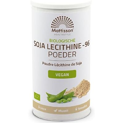 Mattisson Soja Lécithine Poudre Bio, 200 g, 1 unité Mattisson Soja Lécithine Poudre Bio, 200 g, 1 unité