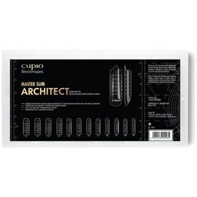 Cupio Master Slim Architect – Conseils réutilisables pour RevoGel/Polygel/AcryGel, forme parfaite pour extensions d’ongles, faciles à utiliser, résistants Cupio Master Slim Architect – Conseils réutilisables pour RevoGel/Polygel/AcryGel, forme parfaite pour extensions d’ongles, faciles à utiliser, résistants