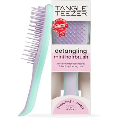 Tangle Teezer compatible Wet Detangler Mini Wisteria Leaf, Noir, 1 Count (Pack of 1) Tangle Teezer compatible Wet Detangler Mini Wisteria Leaf, Noir, 1 Count (Pack of 1)