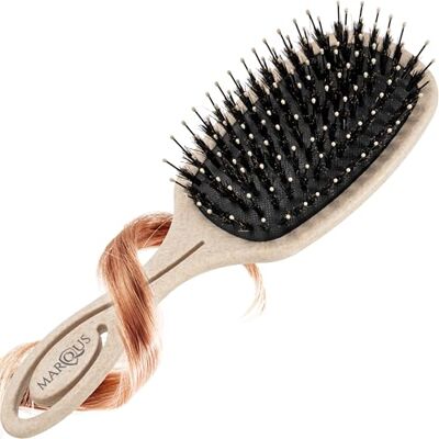 marQus Brosse poils sanglier Brosse paddle pour tous les types de cheveux avec encore plus de poils Brosse a cheveux marQus Brosse poils sanglier Brosse paddle pour tous les types de cheveux avec encore plus de poils Brosse a cheveux
