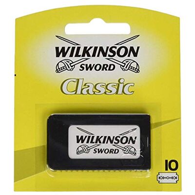 Wilkinson Sword Blades Classic Double-Edged 10 Wilkinson Sword Blades Classic Double-Edged 10