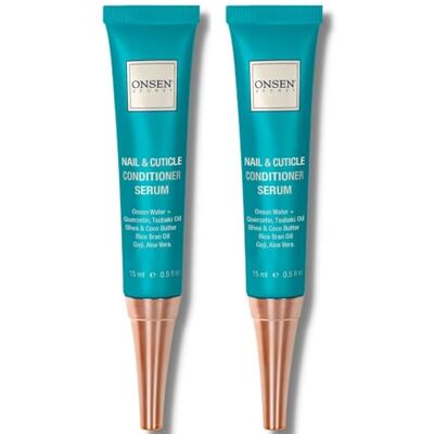 ONSEN Crème Réparatrice Cuticules (2x15ml) Hydratation des Cuticules Sèches Soin Profond, Résultats Immédiats Ingrédients Naturels, avec des Minéraux Japonais ONSEN Crème Réparatrice Cuticules (2x15ml) Hydratation des Cuticules Sèches Soin Profond, Résultats Immédiats Ingrédients Naturels, avec des Minéraux Japonais