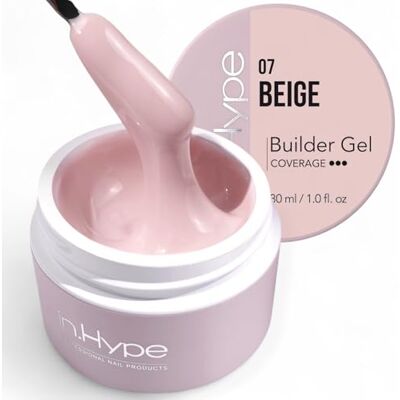 IN.HYPE Gel de construction sculptant pour extension et renforcement des ongles (Cover Beige #31) IN.HYPE Gel de construction sculptant pour extension et renforcement des ongles (Cover Beige #31)