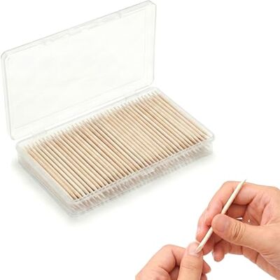 Sun Lot de 100 bâtonnets en bois orange Repousse-cuticules pour manucure et pédicure Pour enlever et nettoyer le vernis gel Sun Lot de 100 bâtonnets en bois orange Repousse-cuticules pour manucure et pédicure Pour enlever et nettoyer le vernis gel