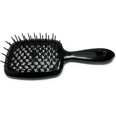 Jäneke Superbrush Brosse professionnelle en carbone noir env. 20,5 cm (antistatique) idéale pour démêler et sécher sans dessécher (55 226 Carb) Jäneke Superbrush Brosse professionnelle en carbone noir env. 20,5 cm (antistatique) idéale pour démêler et sécher sans dessécher (55 226 Carb)