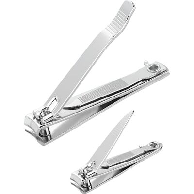TITANIA Set coupe-ongles (petit + grand) • Coupe-ongles petit pour ongles et ongles des pieds • Pour les mains et les pieds • Kit coupe-ongles pour homme et femme TITANIA Set coupe-ongles (petit + grand) • Coupe-ongles petit pour ongles et ongles des pieds • Pour les mains et les pieds • Kit coupe-ongles pour homme et femme