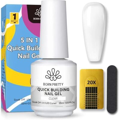 Born Pretty Biab 1 pièce Builder in a bottle Builder gel Vernis à ongles Biab Biab set The gel bottle biab Biab nail builder Gel in a bottle Builder in a bottle biab (Transparent, Born Pretty Biab 1 pièce Builder in a bottle Builder gel Vernis à ongles Biab Biab set The gel bottle biab Biab nail builder Gel in a bottle Builder in a bottle biab (Transparent,