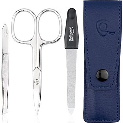 marQus Set de manucure 3 pièces Set de voyage avec lime de Solingen Set de soins des ongles Set de ciseaux à ongles et set d'ongles marQus Set de manucure 3 pièces Set de voyage avec lime de Solingen Set de soins des ongles Set de ciseaux à ongles et set d'ongles