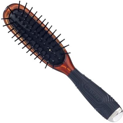 KENT Brosse ronde en nylon Taille S Écaille de tortue KENT Brosse ronde en nylon Taille S Écaille de tortue