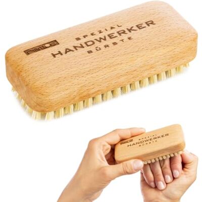 remos professional body care Brosse à main Remos « Artisan » en bois de hêtre local avec fibre végétalienne remos professional body care Brosse à main Remos « Artisan » en bois de hêtre local avec fibre végétalienne