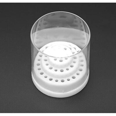 Rotekt Étui de rangement pour 48 embouts de ponceuse à ongles Organiseur en plastique résistant pour outils de manucure Présentoir léger et portable Disponible en plusieurs couleurs Rotekt Étui de rangement pour 48 embouts de ponceuse à ongles Organiseur en plastique résistant pour outils de manucure Présentoir léger et portable Disponible en plusieurs couleurs