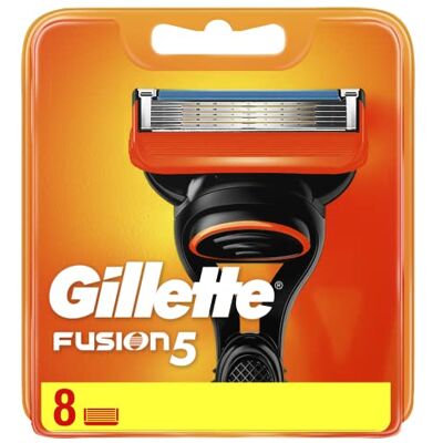 Gillette Fusion Manual Blades, pack of 8 Gillette Fusion Manual Blades, pack of 8