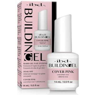 IBD Gel de construction Extension d'ongles en gel dur Cover Pink 14 ml IBD Gel de construction Extension d'ongles en gel dur Cover Pink 14 ml