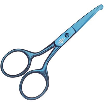 The Bluebeards Revenge De Bluebeards Revenge Beard & Mo' schaar in metallic blauw Metallic Blue Scissors for Facial Hair Grooming, Trims Moustache, Ear and Nose Hair, Precision Steel Construction The Bluebeards Revenge De Bluebeards Revenge Beard & Mo' schaar in metallic blauw Metallic Blue Scissors for Facial Hair Grooming, Trims Moustache, Ear and Nose Hair, Precision Steel Construction