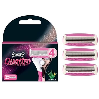 Wilkinson Sword Quattro for women Lames de rasoir Wilkinson Sword Quattro for women Lames de rasoir
