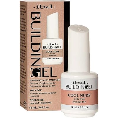 IBD Building Gel Cool Nude 14 ml – Fabriqué aux États-Unis – Gel de construction 2 en 1 pour extension des ongles LED/UV IBD Building Gel Cool Nude 14 ml – Fabriqué aux États-Unis – Gel de construction 2 en 1 pour extension des ongles LED/UV