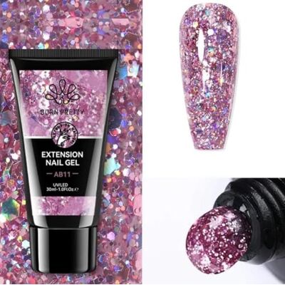Born Pretty Polygel 30 ml Polygel Products Polygel blanc Polygel rose Polygel Glitter Polygel Glitter Polygel Nude Extension Gel Builder Gel (BP11, 30 ml) Born Pretty Polygel 30 ml Polygel Products Polygel blanc Polygel rose Polygel Glitter Polygel Glitter Polygel Nude Extension Gel Builder Gel (BP11, 30 ml)