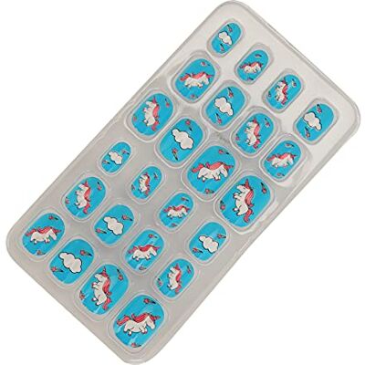 ACOGEDO 24pcs pour Enfants Amovibles Faux Ongles Modèle de Dessin animé Couverture Complète sur les Ongles Artificiels Faux Nails de Filles Glue Enfants sur les (01) ACOGEDO 24pcs pour Enfants Amovibles Faux Ongles Modèle de Dessin animé Couverture Complète sur les Ongles Artificiels Faux Nails de Filles Glue Enfants sur les (01)