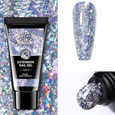 Born Pretty Polygel 30 ml Polygel Products Polygel blanc Polygel rose Polygel Glitter Polygel Glitter Polygel Nude Extension Gel Builder Gel (BP07, 30 ml) Born Pretty Polygel 30 ml Polygel Products Polygel blanc Polygel rose Polygel Glitter Polygel Glitter Polygel Nude Extension Gel Builder Gel (BP07, 30 ml)