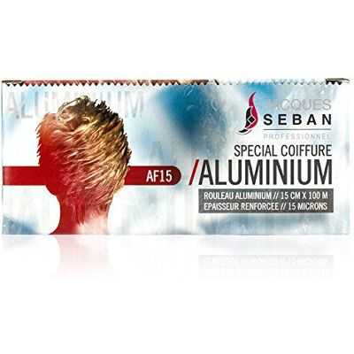 Sibel Papier Aluminium Mèches 15 Cm X 100 M Sibel Papier Aluminium Mèches 15 Cm X 100 M