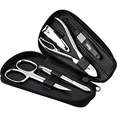 marQus Set De Manucure Homme Et Femme 5 Pièces Lime De Solingen Étui À Ongles Set De Voyage marQus Set De Manucure Homme Et Femme 5 Pièces Lime De Solingen Étui À Ongles Set De Voyage