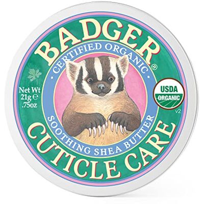 Badger Mini soin des cuticules pour une croissance saine des ongles, au beurre de karité apaisant, parfum de romarin, 21 g Badger Mini soin des cuticules pour une croissance saine des ongles, au beurre de karité apaisant, parfum de romarin, 21 g