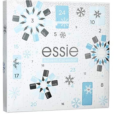 essie Calendrier de l'Avent Vernis à ongles 2019 Femmes – 24 surprises de haute qualité, couleurs de vernis à ongles modernes, soins et accessoires, calendrier limité essie Calendrier de l'Avent Vernis à ongles 2019 Femmes – 24 surprises de haute qualité, couleurs de vernis à ongles modernes, soins et accessoires, calendrier limité