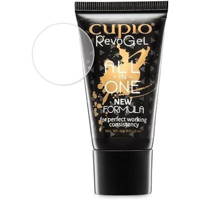 Cupio RevoGel Crystal Clear Gel acrylique 15 g Gel UV Ongles en acrylique Gel UV Gel d'extension Cupio RevoGel Crystal Clear Gel acrylique 15 g Gel UV Ongles en acrylique Gel UV Gel d'extension