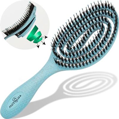 marQus Brosse poils sanglier Brosse cheveux démêlante pour tous les types de cheveux avec encore plus de poils brosse a cheveux brosse cheveux poils de sanglier marQus Brosse poils sanglier Brosse cheveux démêlante pour tous les types de cheveux avec encore plus de poils brosse a cheveux brosse cheveux poils de sanglier