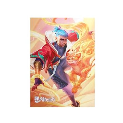 Asmodee Gamegenic, Ancien : art manches Kojo, pochette code couleur : gris Asmodee Gamegenic, Ancien : art manches Kojo, pochette code couleur : gris