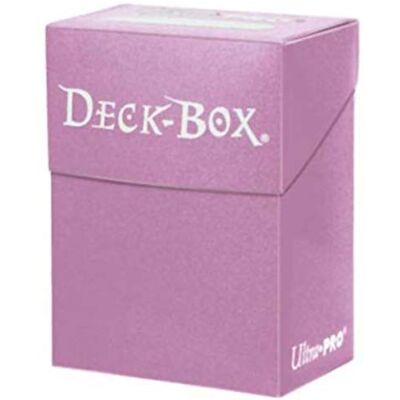 Ultra Pro Deck-Box Accessoire cartes à collectionner Capacité 75 cartes protégées Rose Ultra Pro Deck-Box Accessoire cartes à collectionner Capacité 75 cartes protégées Rose